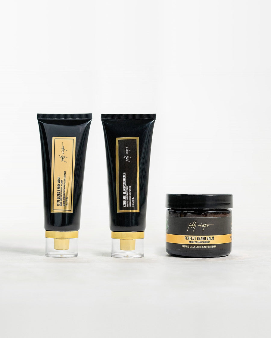 HAIR & BEARD WASH + HAIR & BEARD CONDITIONER + HAIR & BEARD BALM