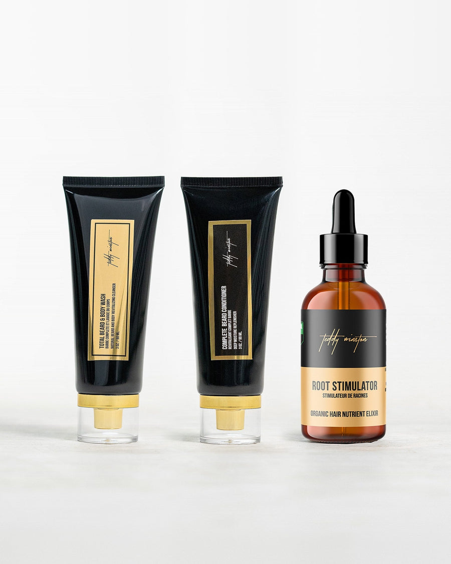 HAIR & BEARD WASH + HAIR & BEARD CONDITIONER + HAIR ROOT & SCALP TREATMENT