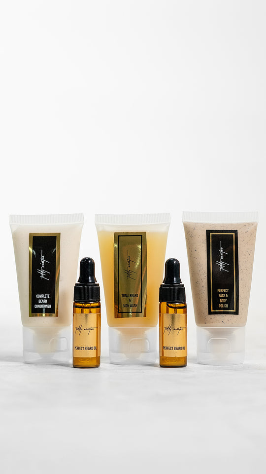 The Ultimate beard care and growth trial pack