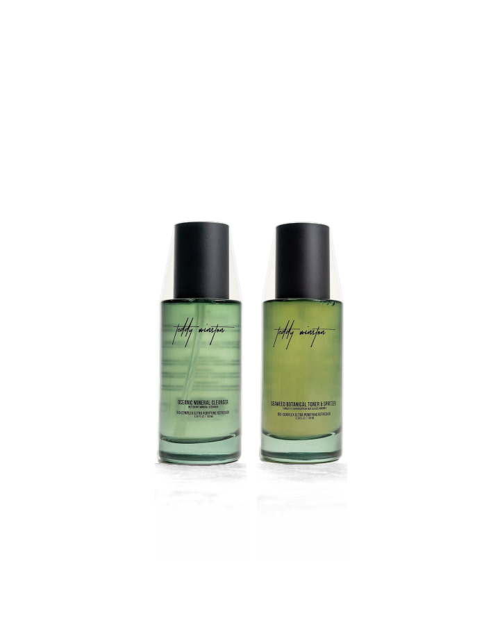 OCEANIC MINERAL FACIAL CLEANSER + TONER BOTANICAL SPRITZER