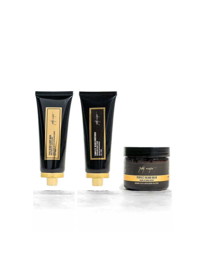 HAIR & BEARD WASH + HAIR & BEARD CONDITIONER + HAIR & BEARD BALM