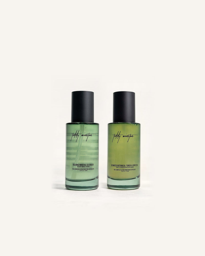 OCEANIC MINERAL FACIAL CLEANSER + TONER BOTANICAL SPRITZER