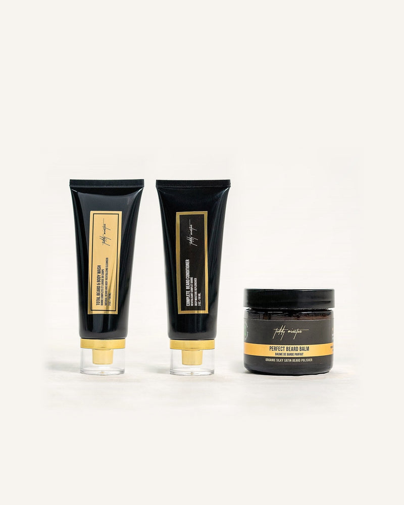 HAIR & BEARD WASH + HAIR & BEARD CONDITIONER + HAIR & BEARD BALM